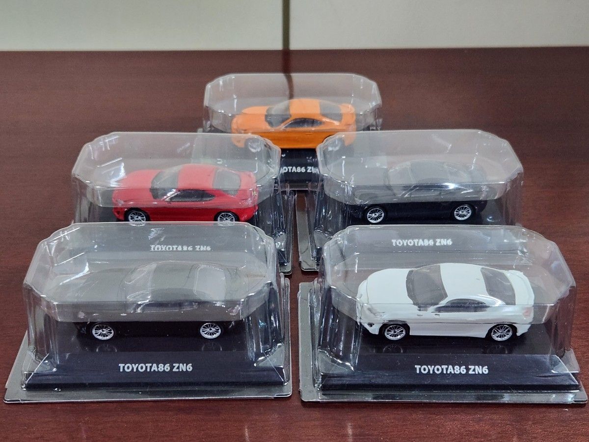 f-toys 86コレクション 日本名車倶楽部15 トヨタ86 ZN6 5台セット