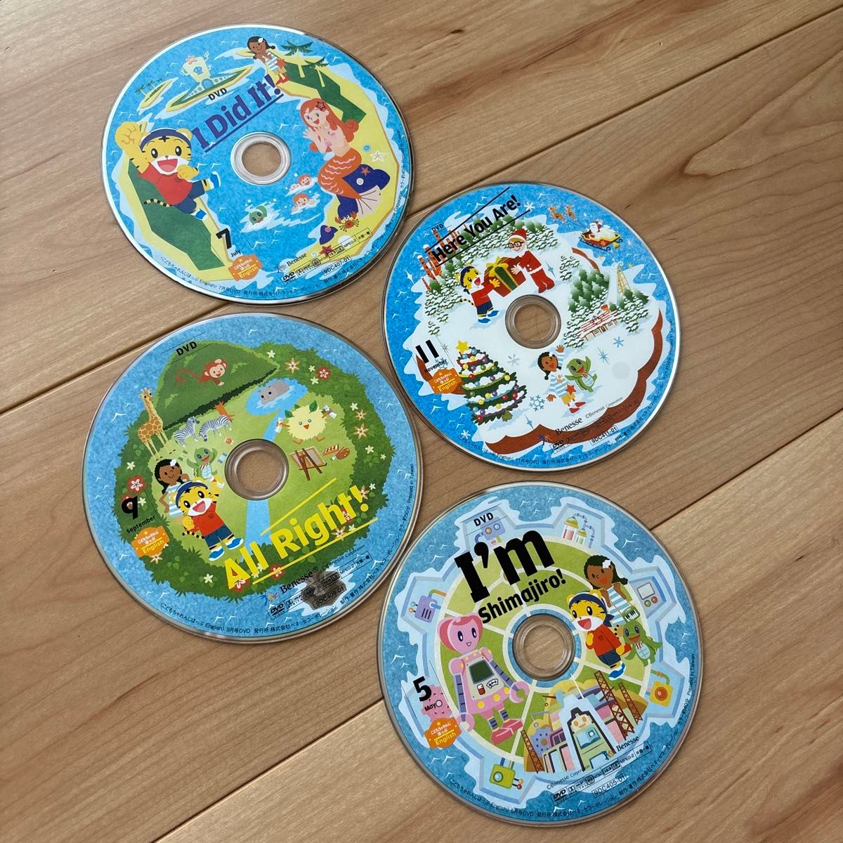 ベネッセ こどもちゃれんじ イングリッシュ DVD まとめ売り ぽけっと