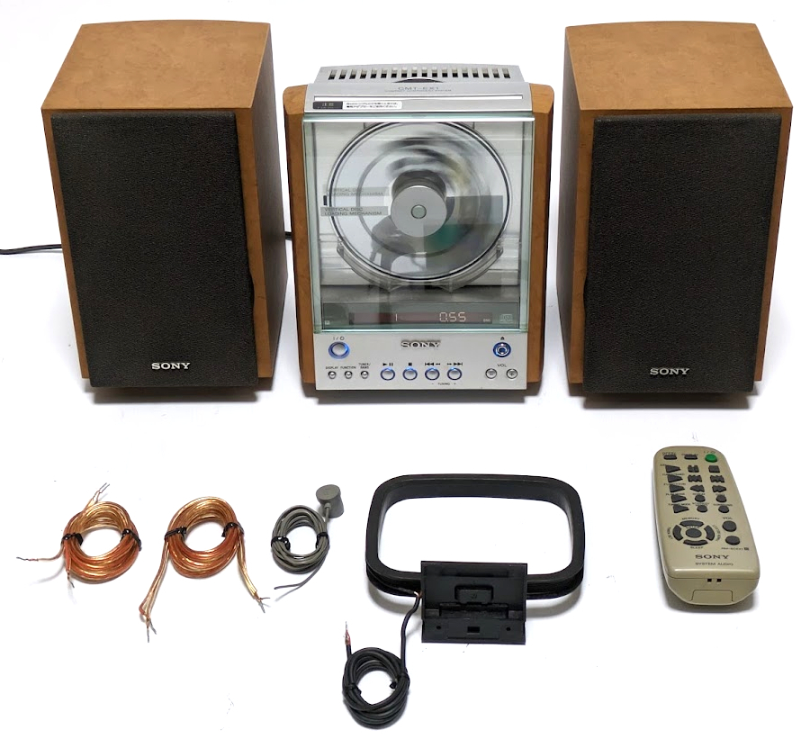Yahoo!オークション - SONY ソニー CMT-EX1 システムコンポ ミニ CD プ