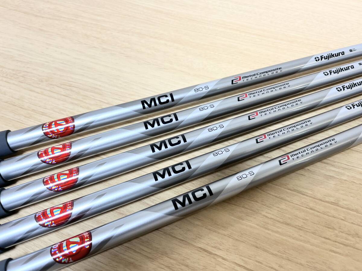 FUJIKURA MCI 80-S アイアン用 6〜Pw 5本セット Sフレックス｜Yahoo