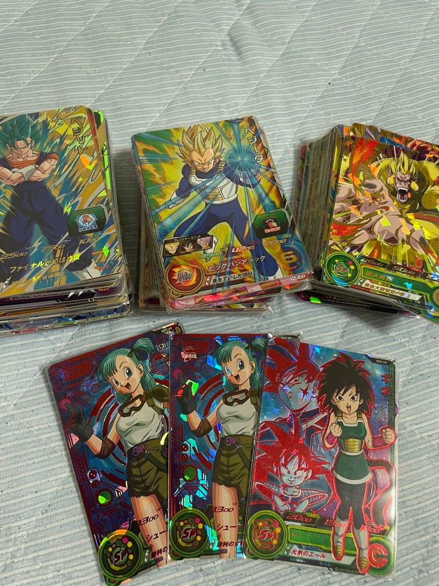 ドラゴンボールヒーローズまとめ売り引退品旧弾H一弾貴重バインダー