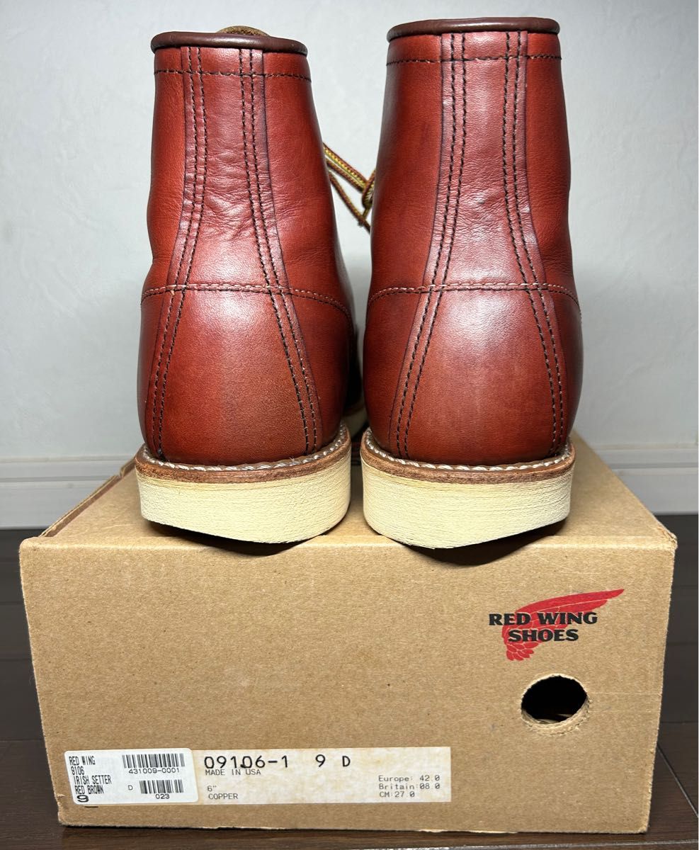 REDWINGレッドウィング 9106 9D (約27~27 5cm)｜Yahoo!フリマ（旧