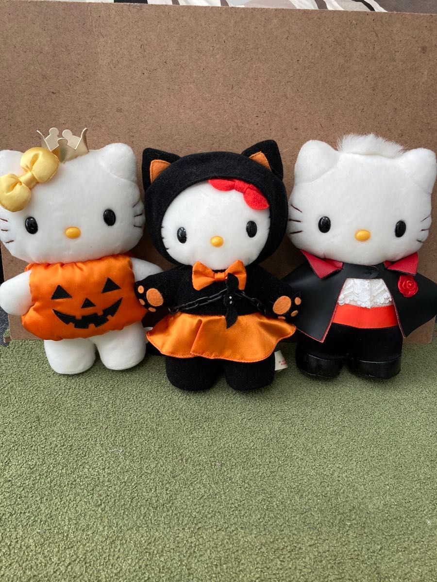 ハローキティ ハロウィン ぬいぐるみ 3種セット｜Yahoo!フリマ（旧