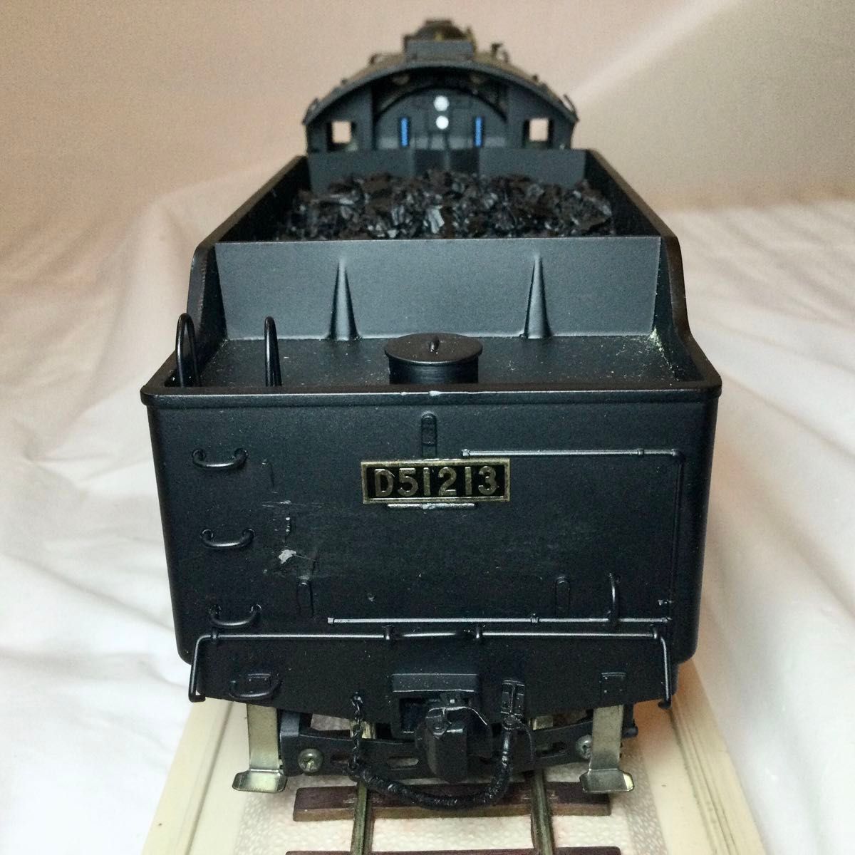 D51型 蒸気機関車 1/42 金属製模型 ディスプレイケース付き(難有り
