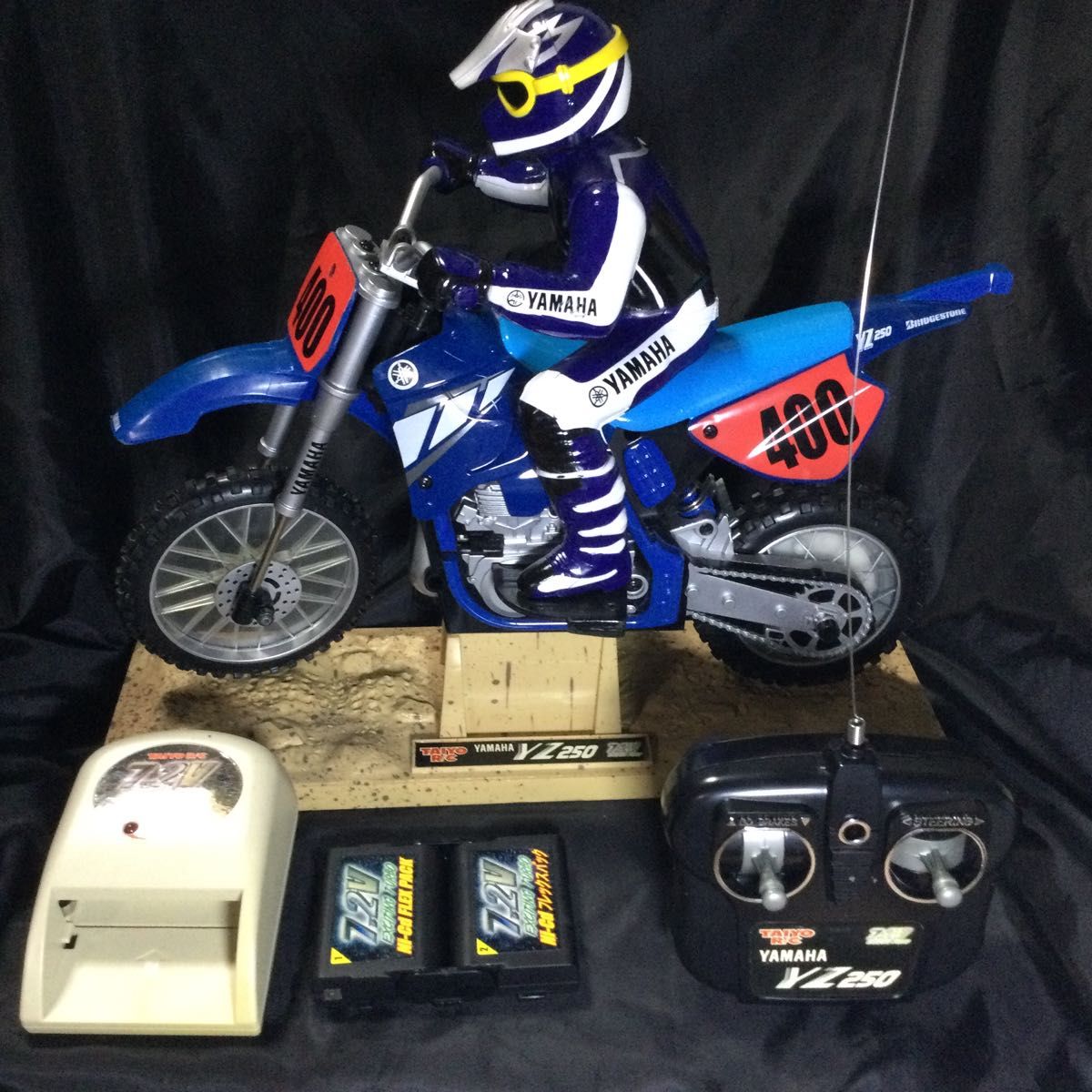 オフロードバイク YAMAHA YZ250 1/8 ラジコンバイク タイヨー｜Yahoo