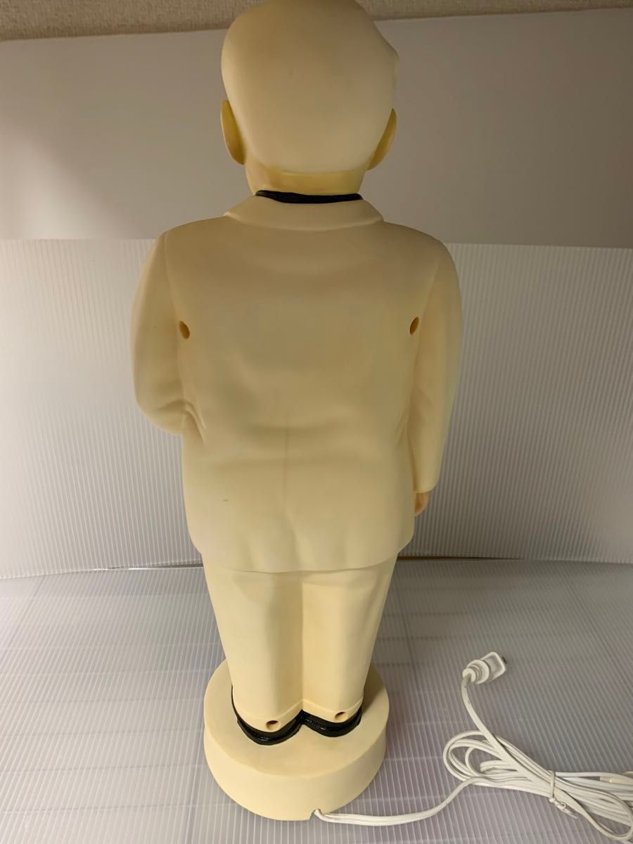 ビンテージ雑貨 KFC カーネルサンダース 照明 ライト フィギュア