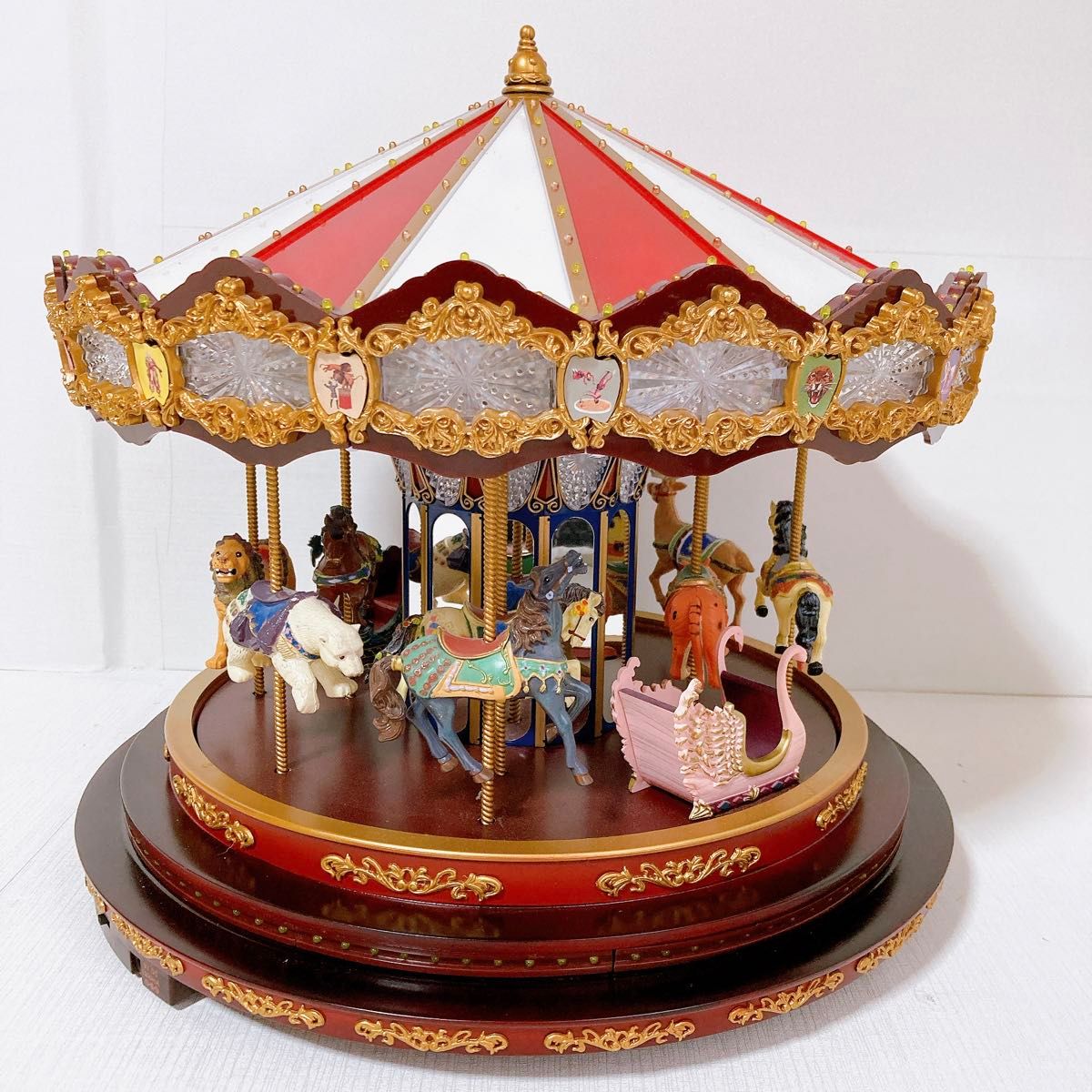 ミスタークリスマス Mr christmas 最大メリーゴーランド 電飾 希少