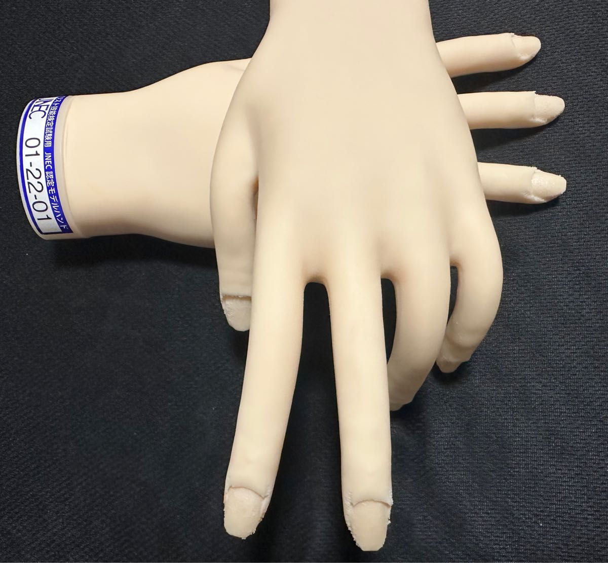 JNEC ネイリスト技能検定 認定モデルハンド 骨折あり｜Yahoo!フリマ