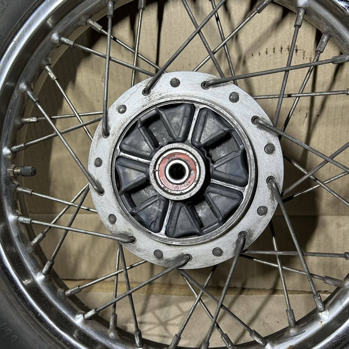 HONDA スーパーカブ110プロ JA10 純正リアホイールタイヤ｜Yahoo