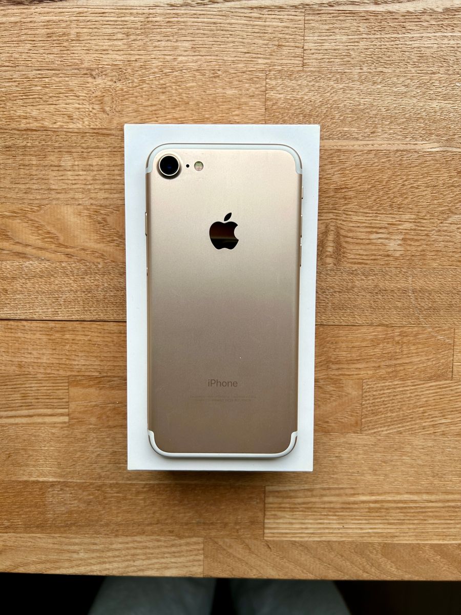 Apple - SIMフリー iPhone7 32GB ローズゴールド バッテリー100