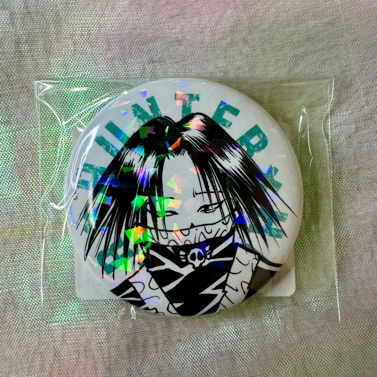HUNTER × HUNTER フェイタン グリッター缶バッジ アニメ HUNTER