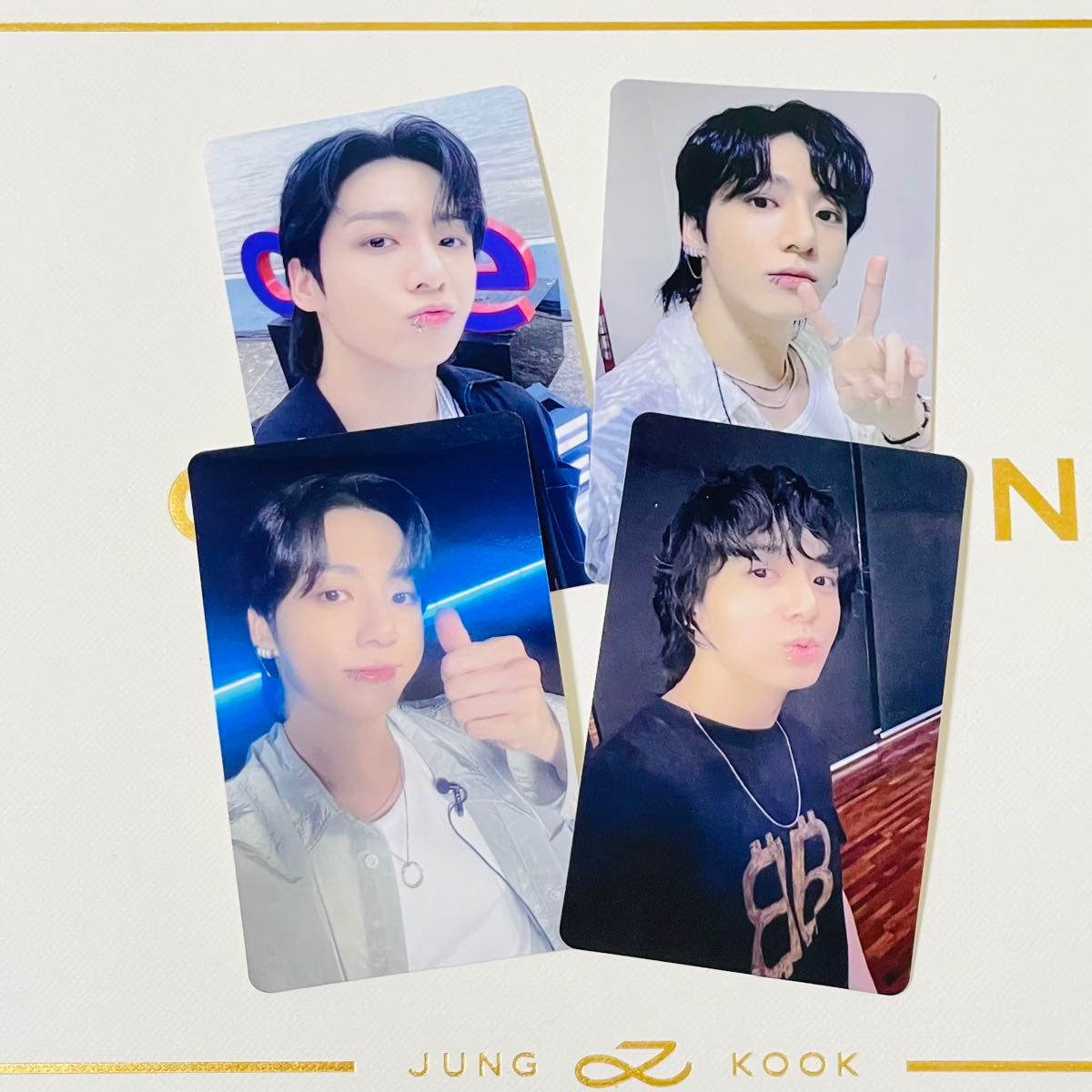 BTS BE 韓国 限定 未公開フォト ラキドロ JK ジョングク トレカ 2枚