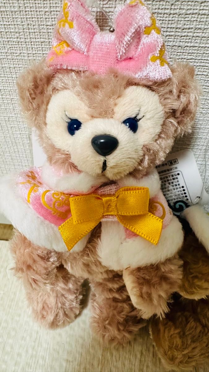 TDS ダッフィー シェリーメイ クリスマス 2013 ぬいぐるみバッジ ぬい