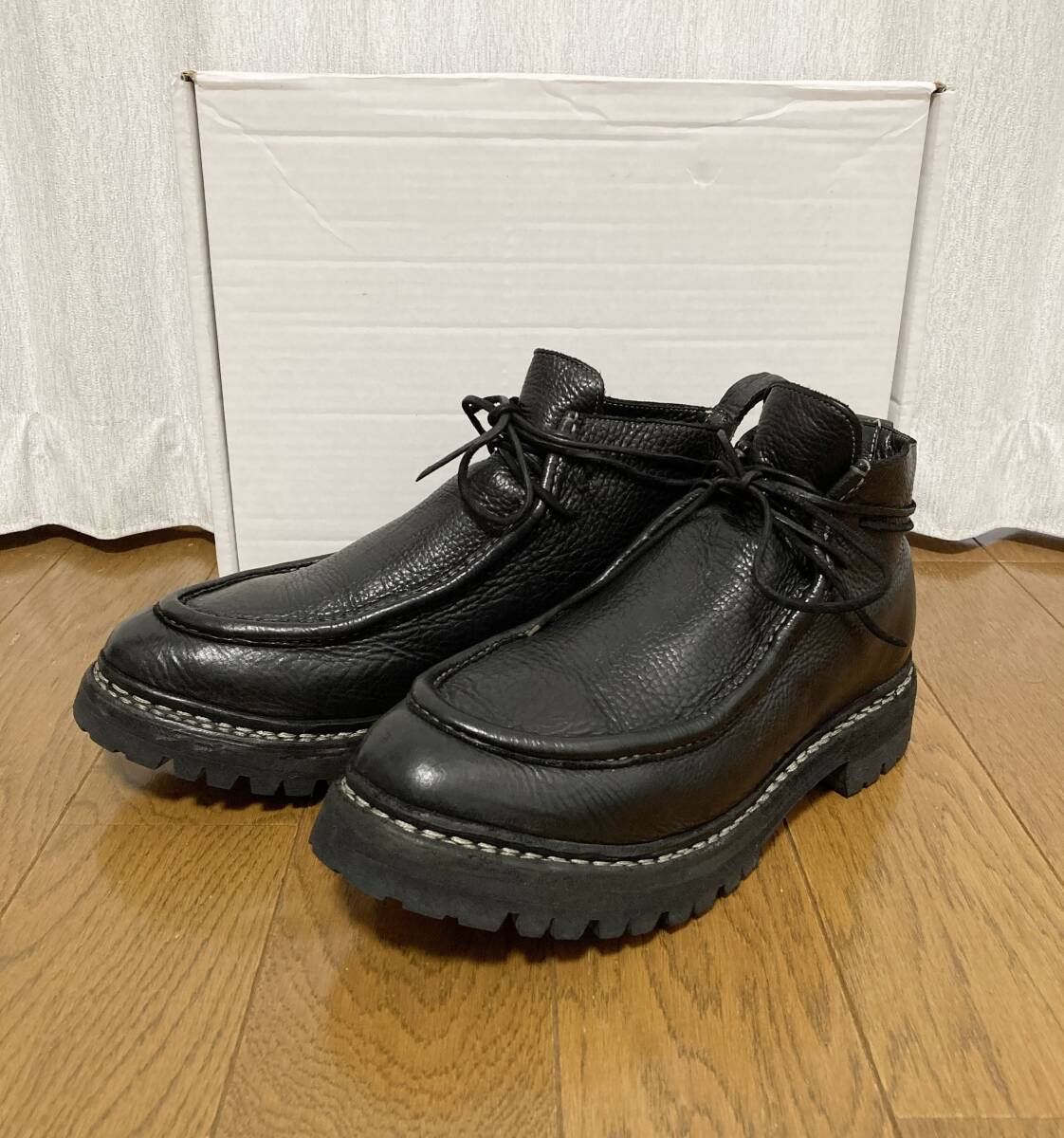 Yahoo!オークション - 美品 [GUIDI] 定価243 100 NTP04 BISON FULL GRA