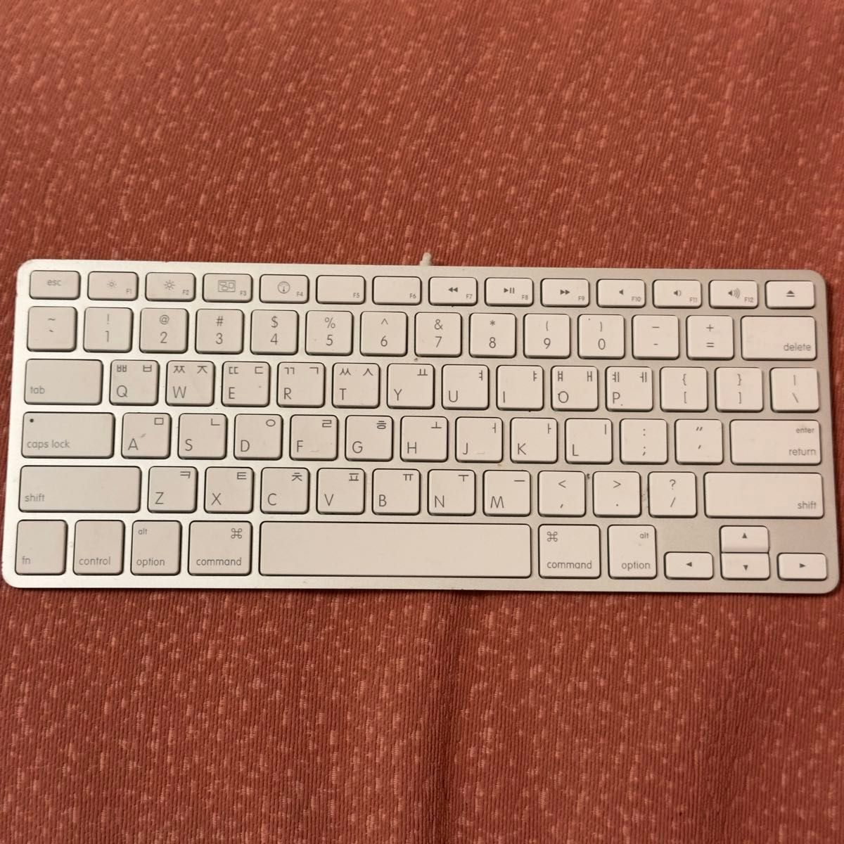 Apple Mac キーボード Keyboard 韓国語 ハングル文字 ジャンク品