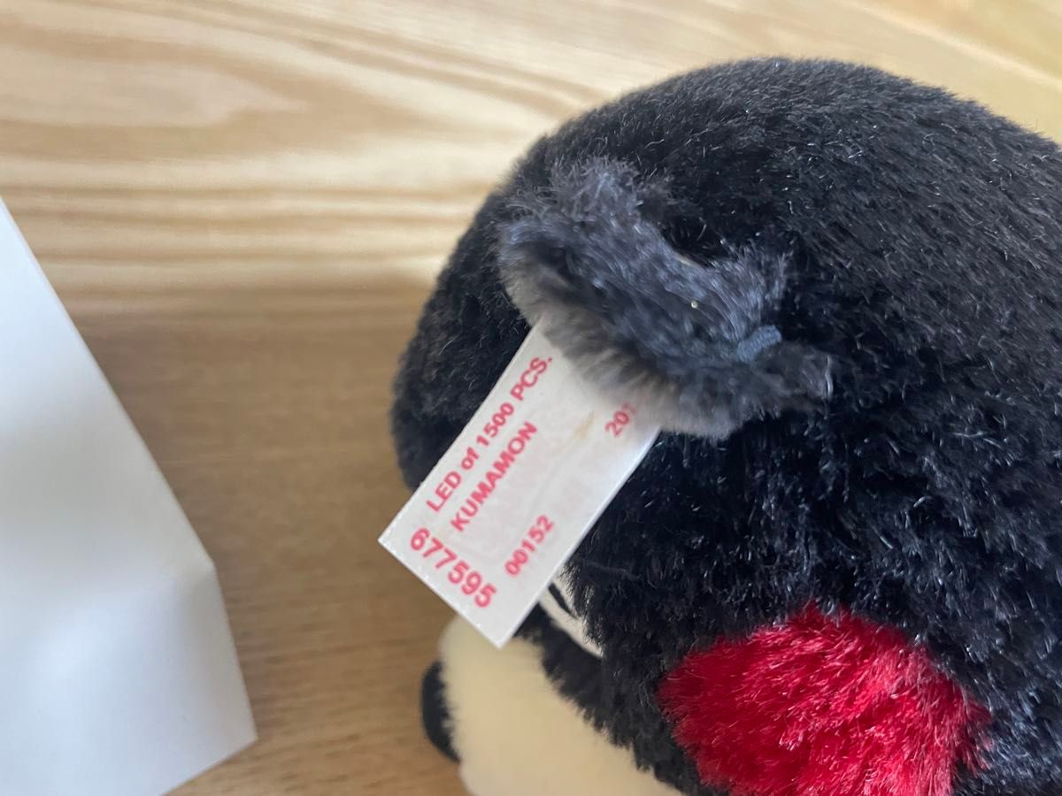 Steiff シュタイフ くまモン テディベア 1500体限定 2013年 デビュー10