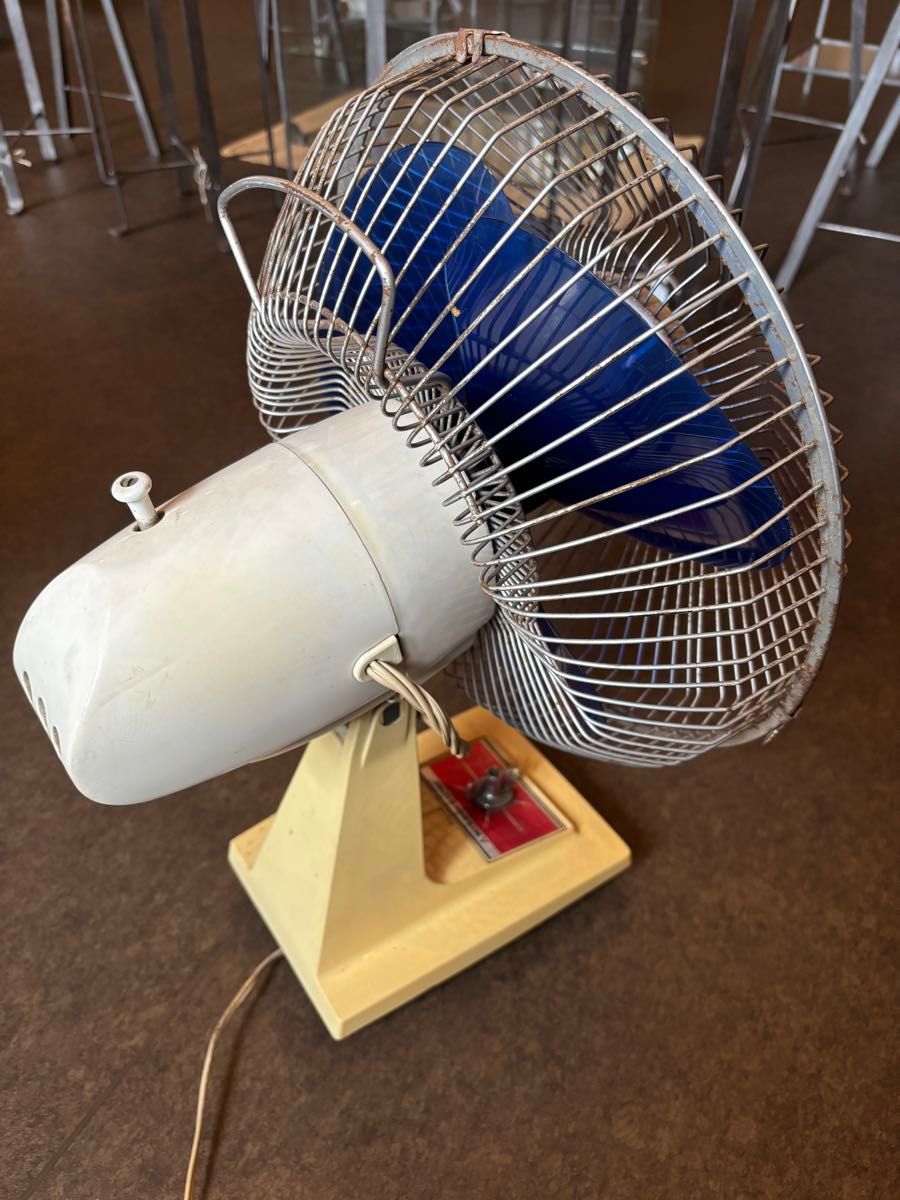 三菱 扇風機 30cm D30-K 卓上扇風 昭和レトロ レトロ扇風機 レトロ
