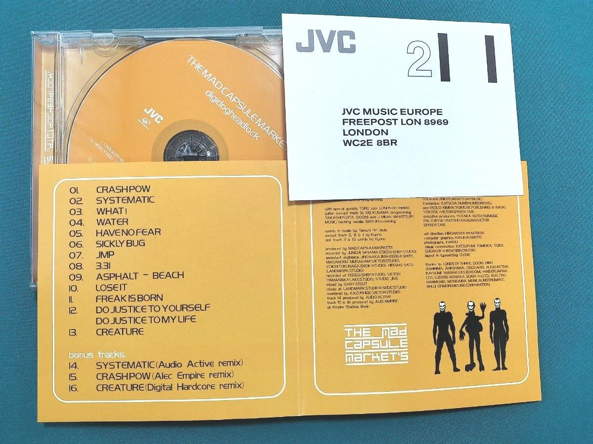 激レア】マッドカプセルマーケッツ デジドッグヘッドロック 輸入盤 THE