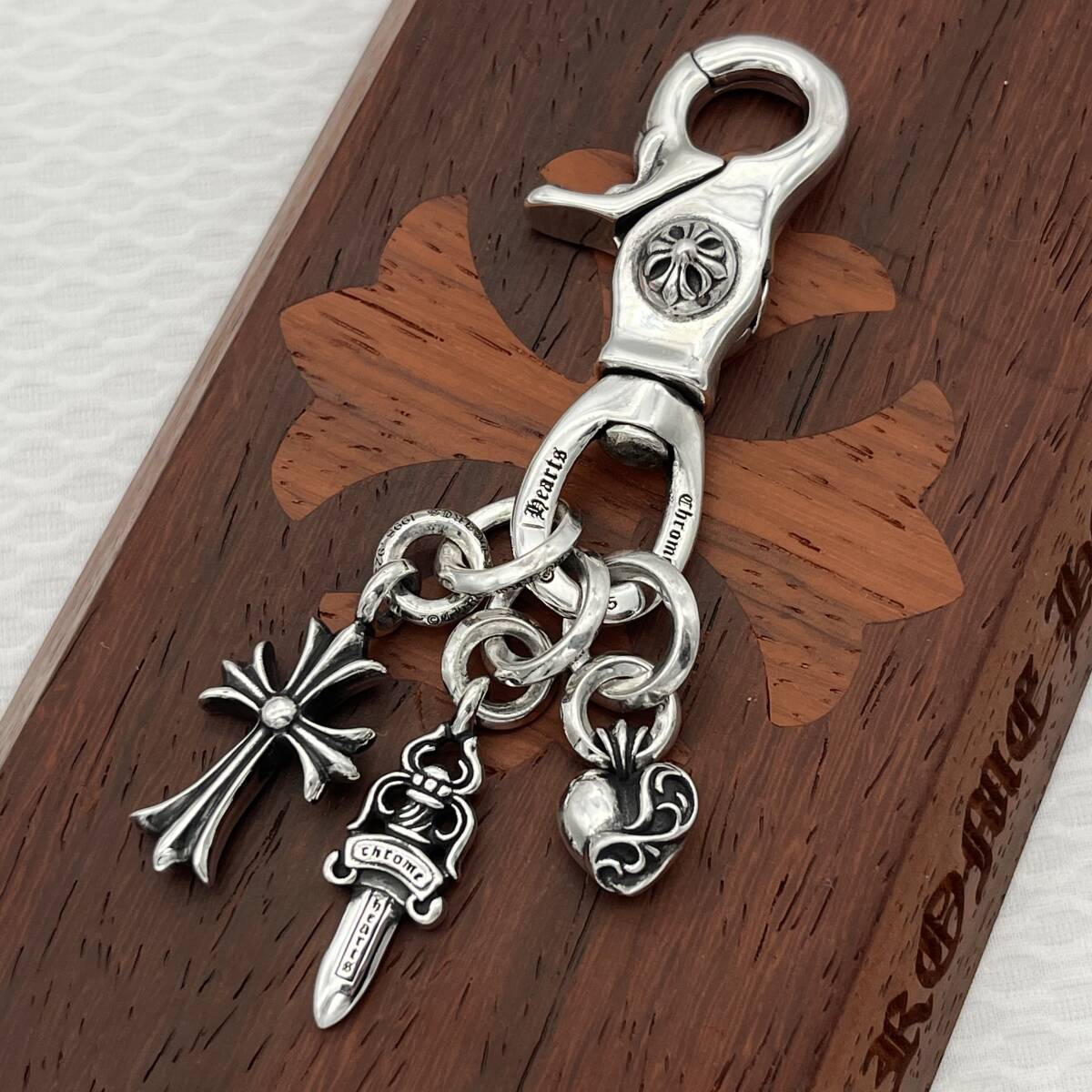 Yahoo!オークション - Chrome Hearts/Clip Swivel/Multi Charm/クロム