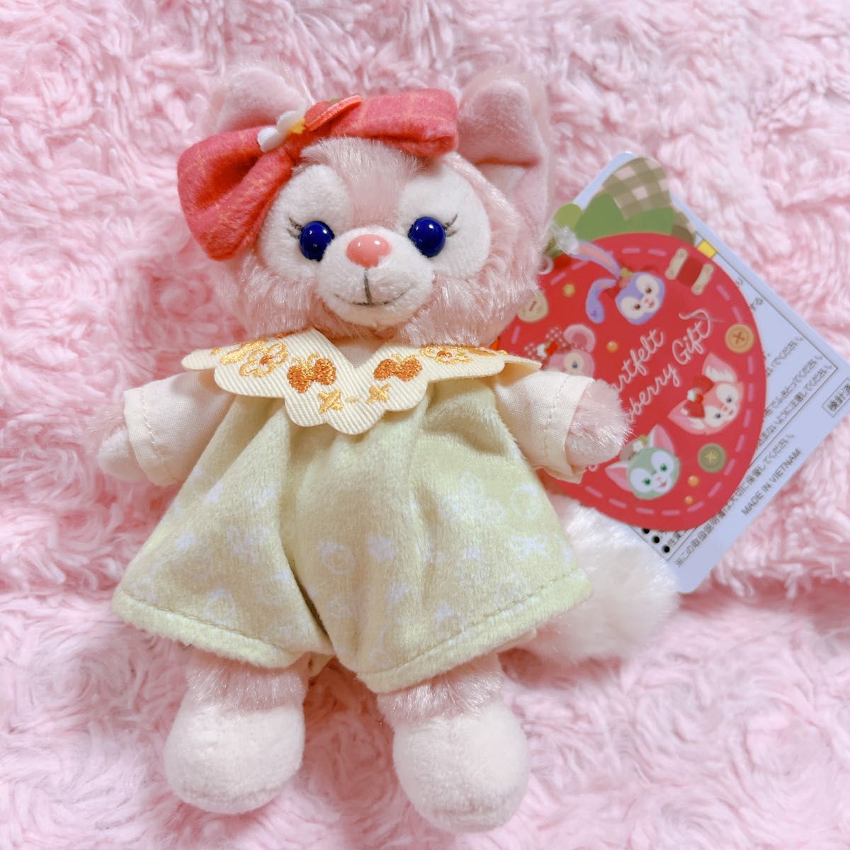 ダッフィー＆フレンズのハートフェルト・ストロベリーギフト