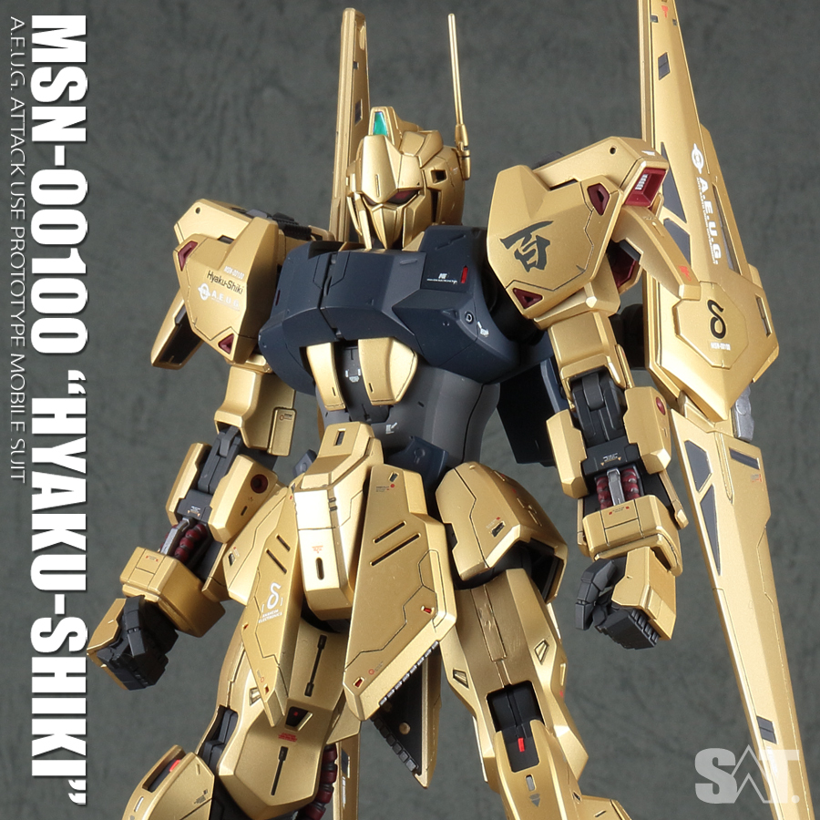 Yahoo!オークション - MG 1/100 百式 Ver.2.0（塗装済み完成品）