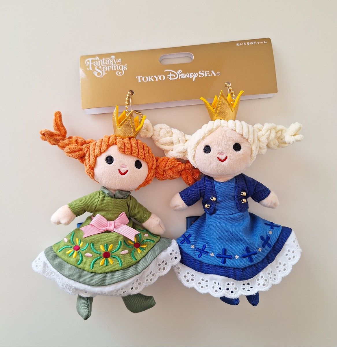 新品】ファンタジースプリングス アナ雪 ぬいぐるみチャーム｜Yahoo
