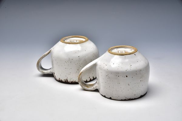 ルーシー・リー 手付きカップ ペア ルーシー・リー 手付きカップ ペア