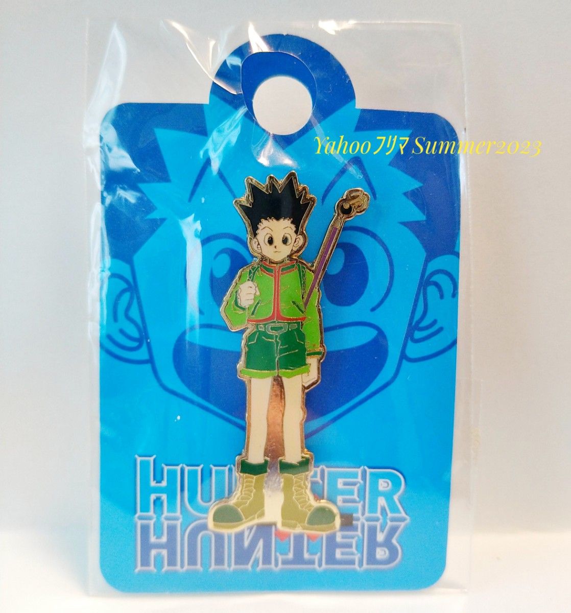 新品 未開封 HUNTER×HUNTER ピンバッジ 3個 ゴン キルア クラピカ 応募