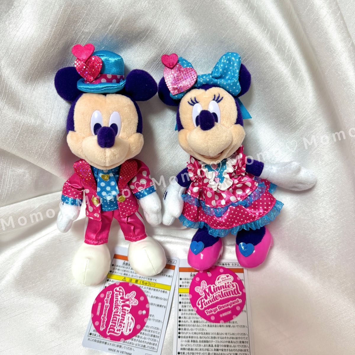 パルパルーザ ぬいぐるみバッジ ミッキーミニー ミニファン｜Yahoo