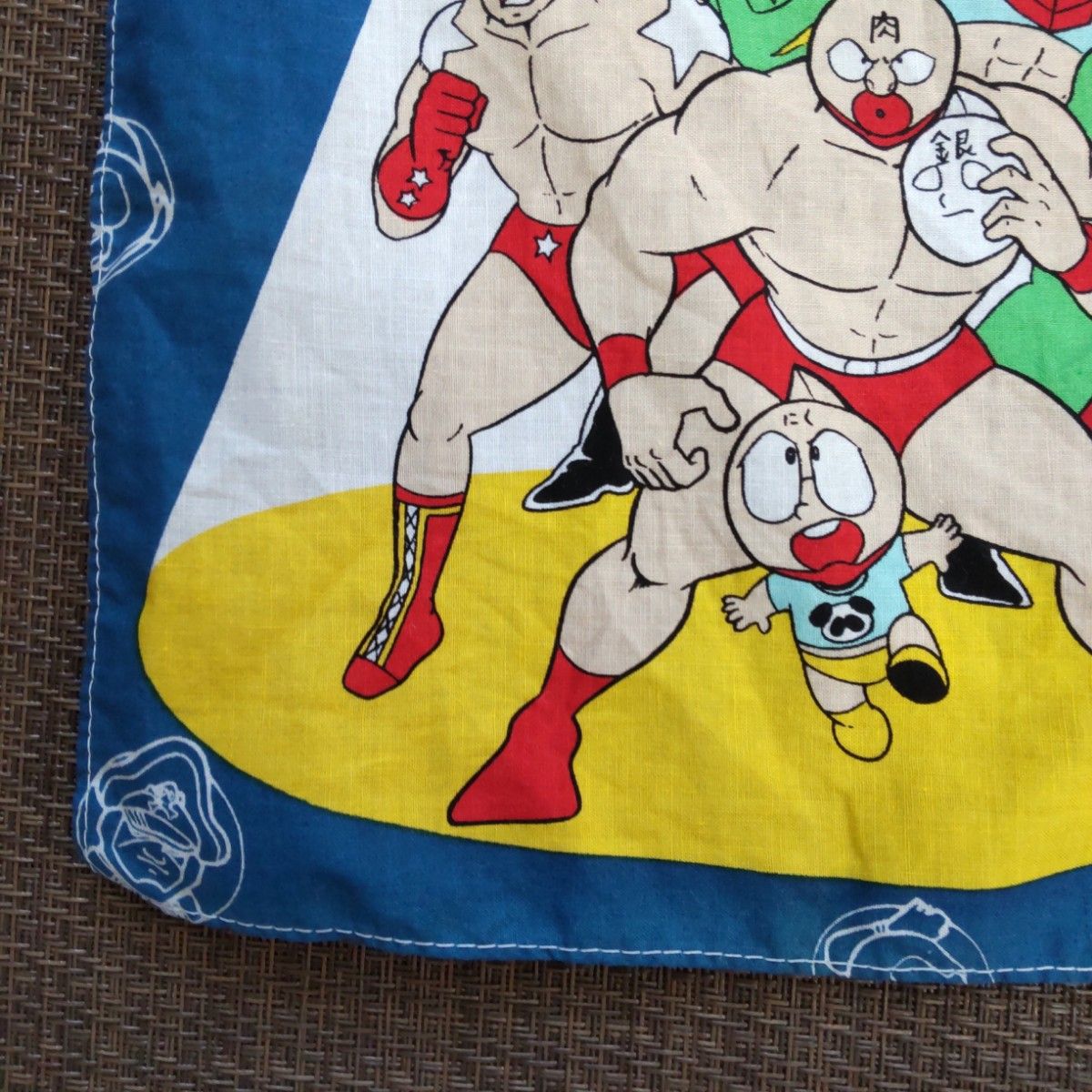 キン肉マン ハンカチ 当時物 激レア 昭和レトロ アニメ ビンテージ