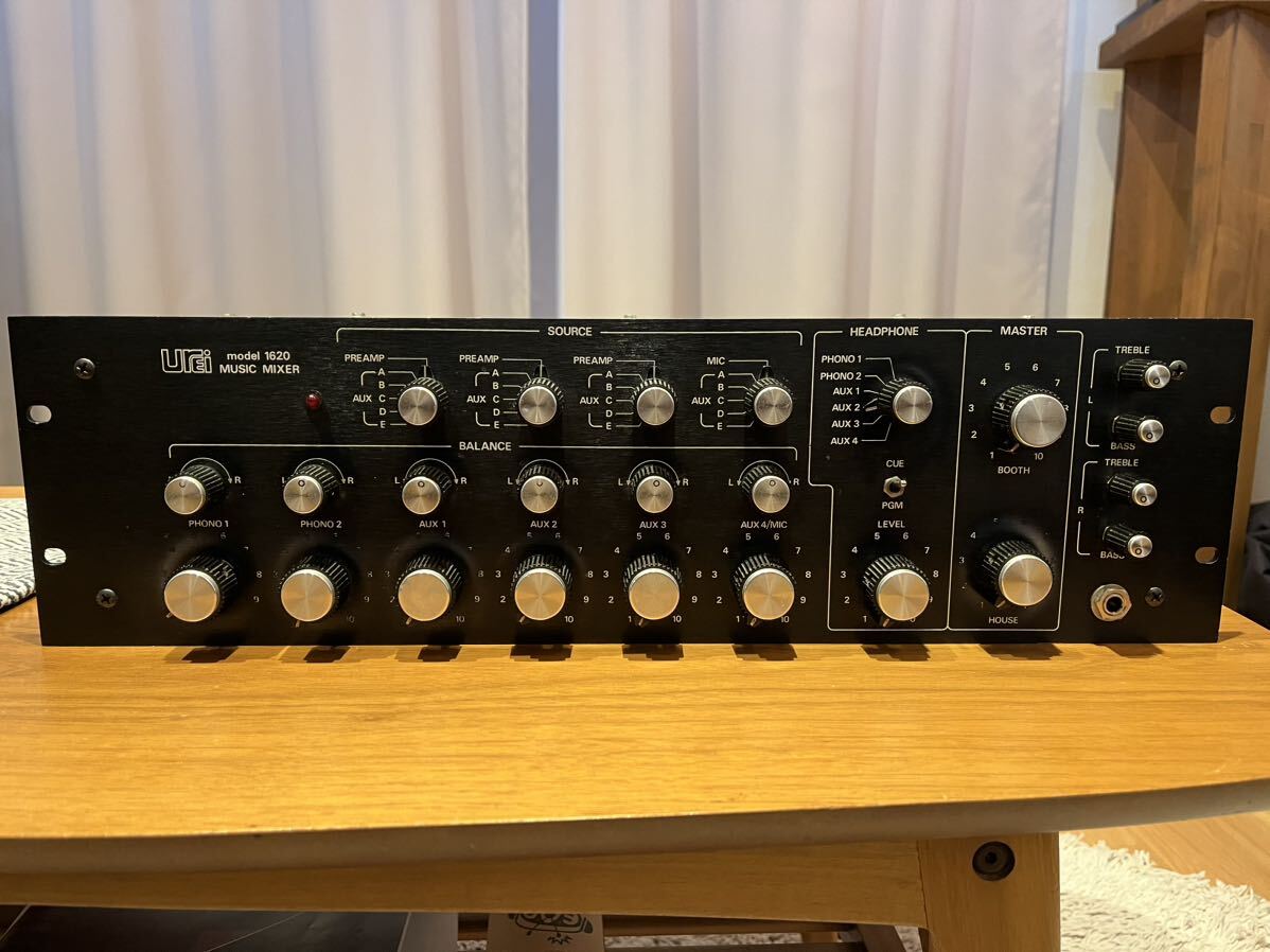 Yahoo!オークション - 【レアオリジナル】UREI 1620 MUSIC MIXER