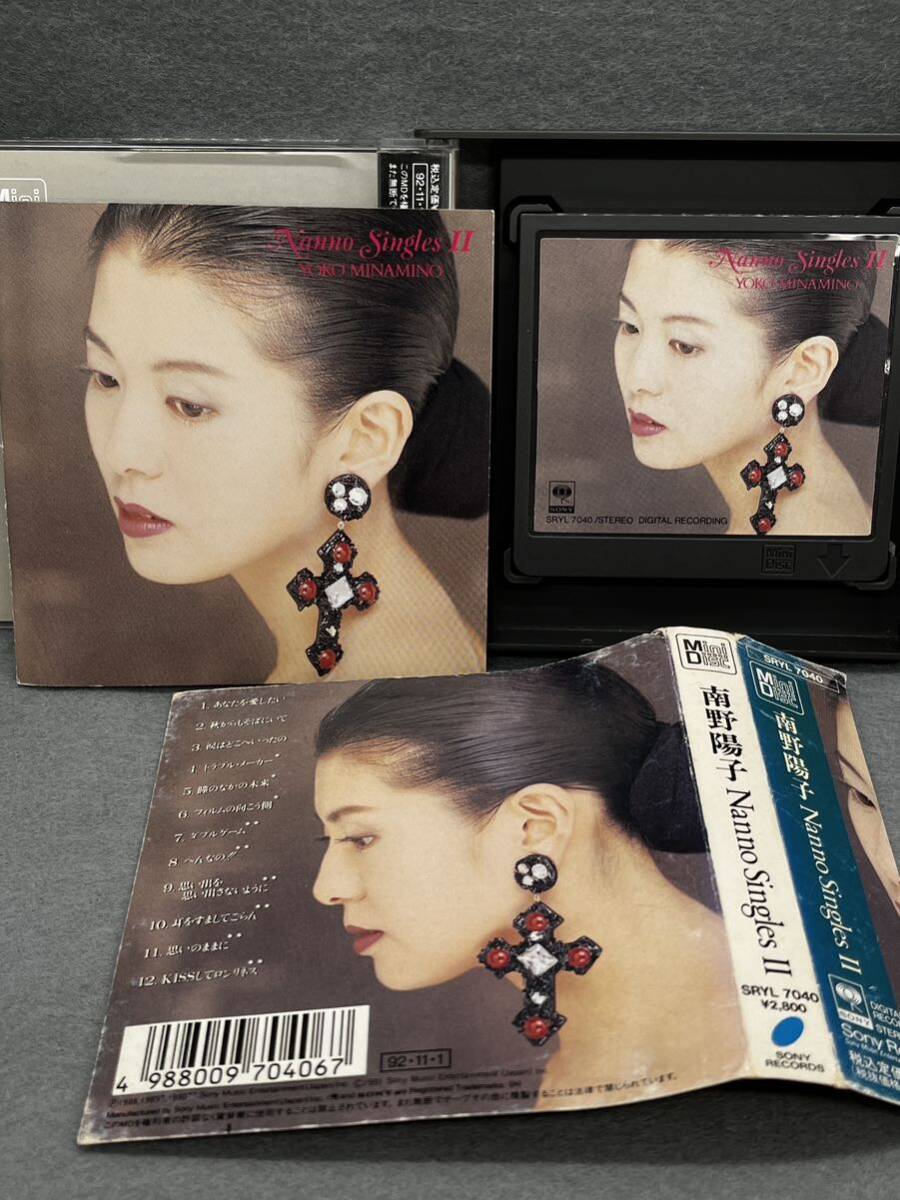 Yahoo!オークション - 希少 MDディスク 南野陽子「Nanno-Singles Ⅱ (S