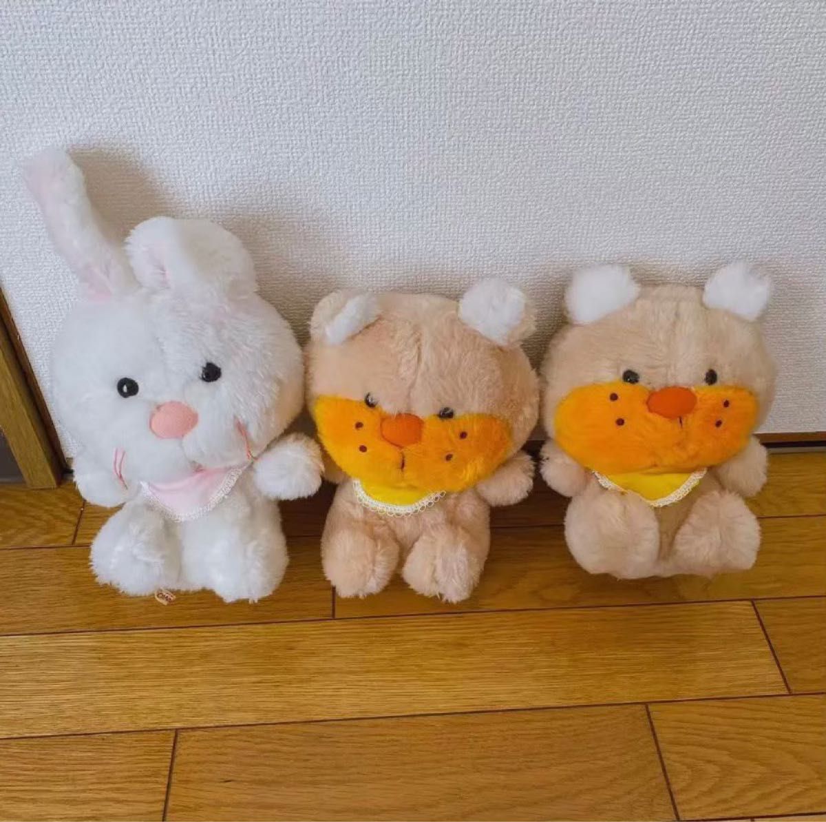 昭和レトロ】サンリオ うさぎ ライオン×2 3個セット｜Yahoo!フリマ（旧