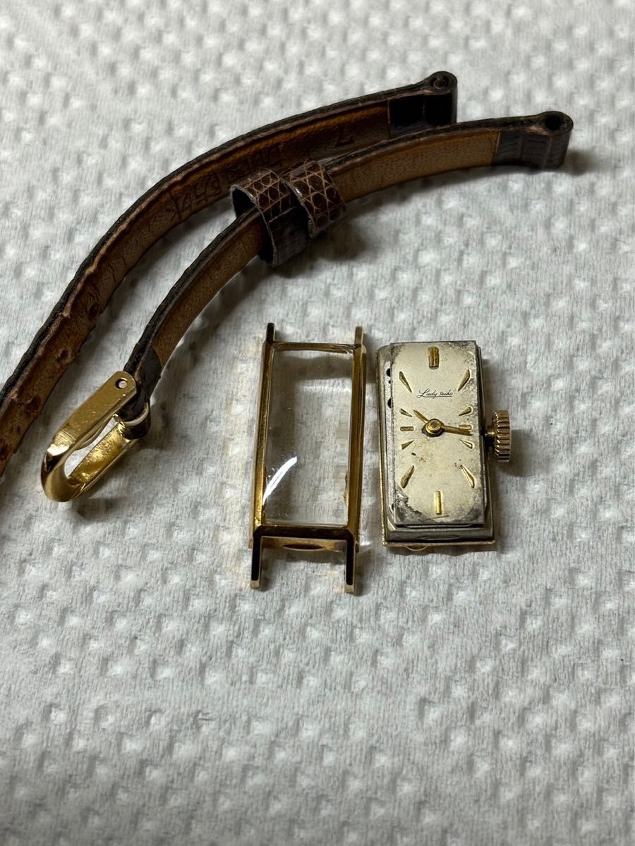 最終値下げ 早い者勝ち K18 750 造幣局 ホールマーク刻印有り SEIKO