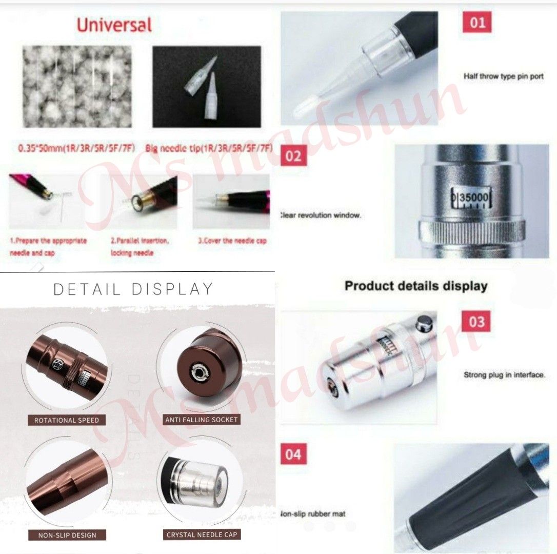 タトゥー アートメイクマシン (小型タトゥーOK) タトゥーマシン アート