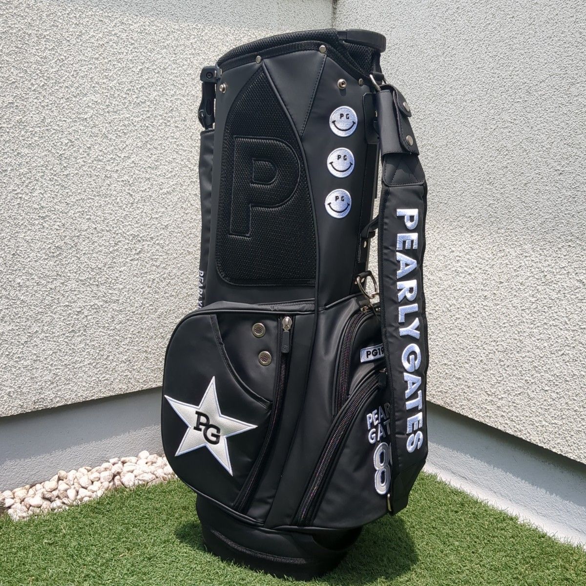 新品未使用】ゴルフ パーリーゲイツ キャディバッグ スタンド式 ゴルフ