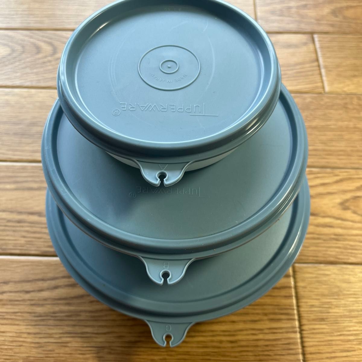 昭和レトロ タッパーウェア 3サイズセット｜Yahoo!フリマ（旧PayPay