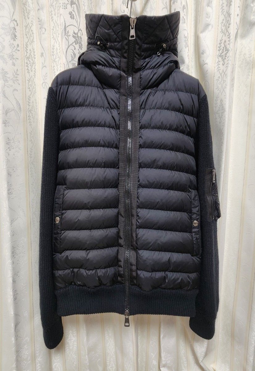 高年式 2022AW】 MONCLER モンクレール ハイブリッドダウンニット