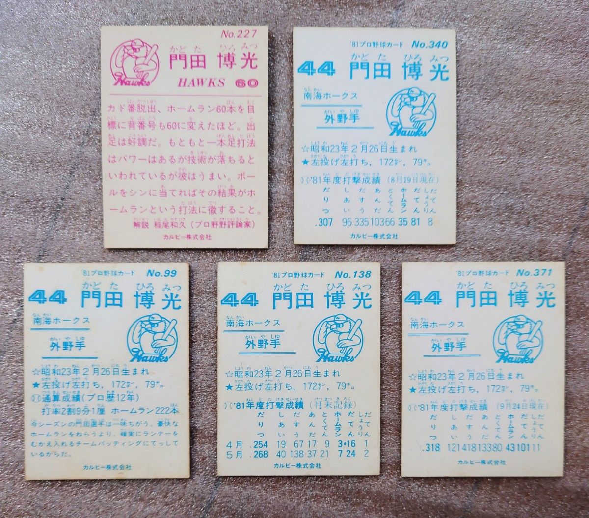 カルビープロ野球カード レトロ ビンテージ レジェンドカード 南海