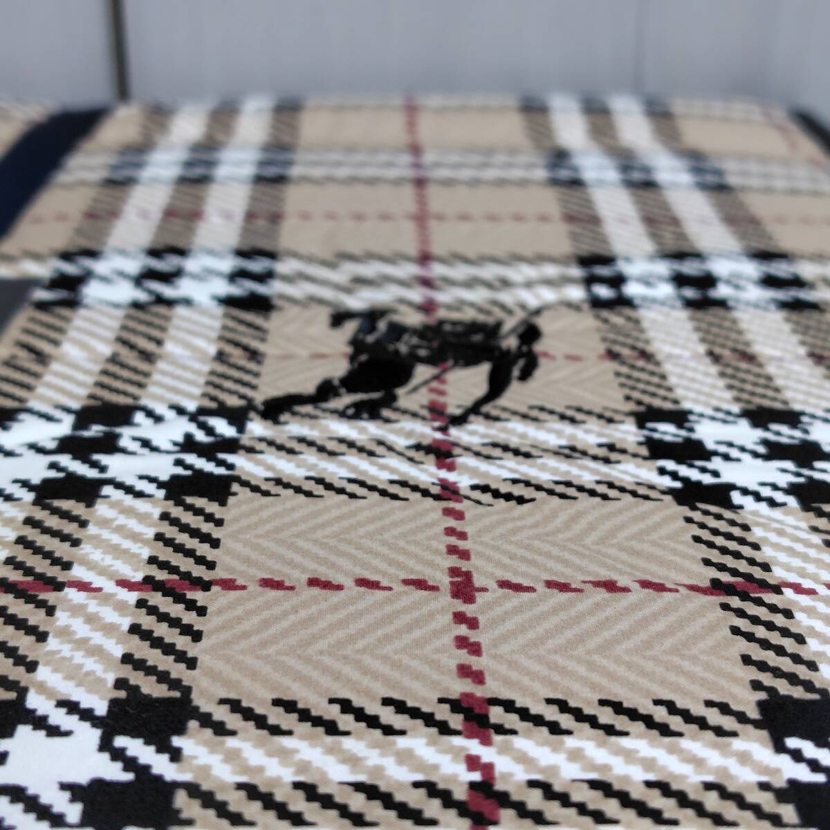 BURBERRY ダウンケット 160x290cm チェック柄 BURBERRY ダウンケット