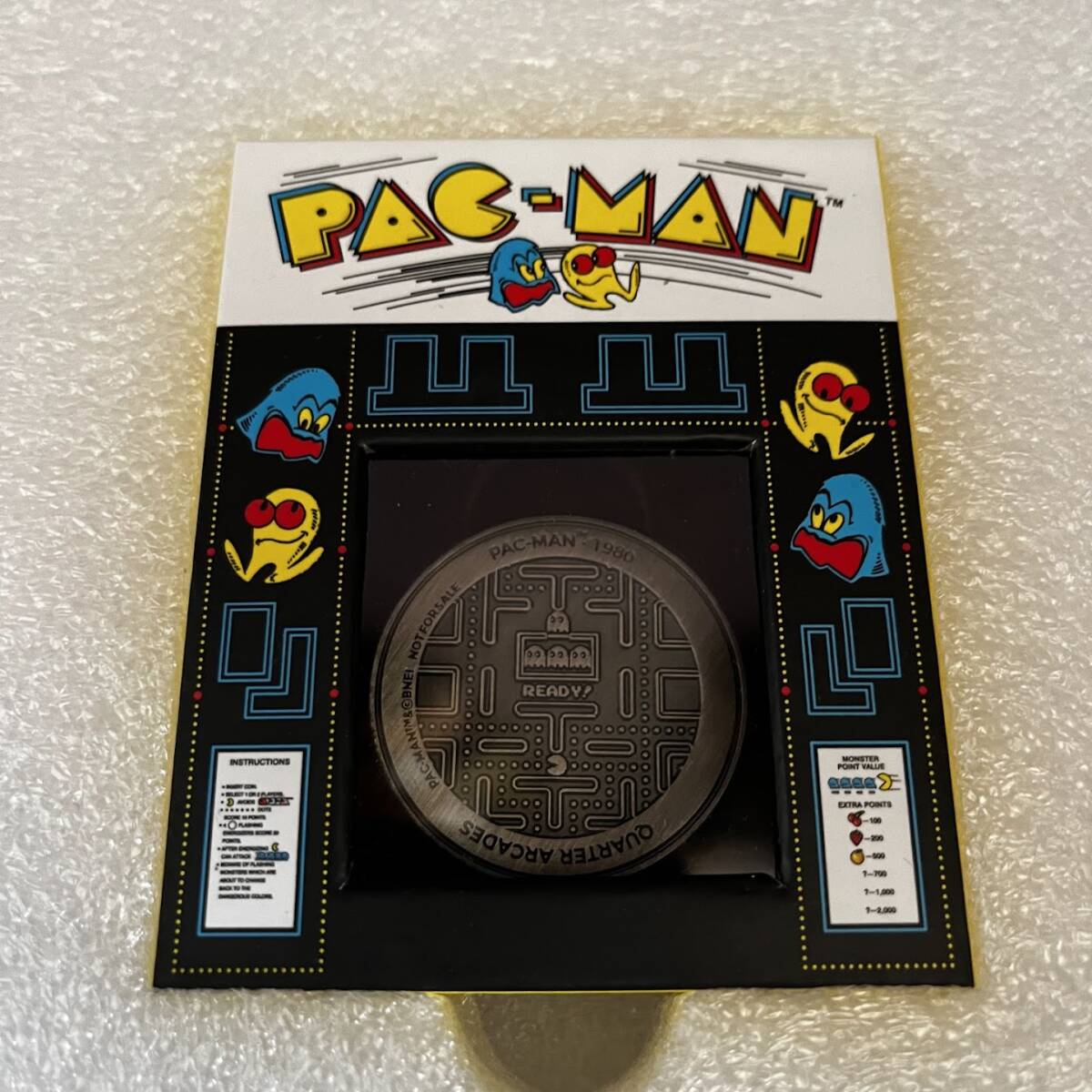 Yahoo!オークション - Quarter arcades パックマン PAC-MAN 1/4スケー
