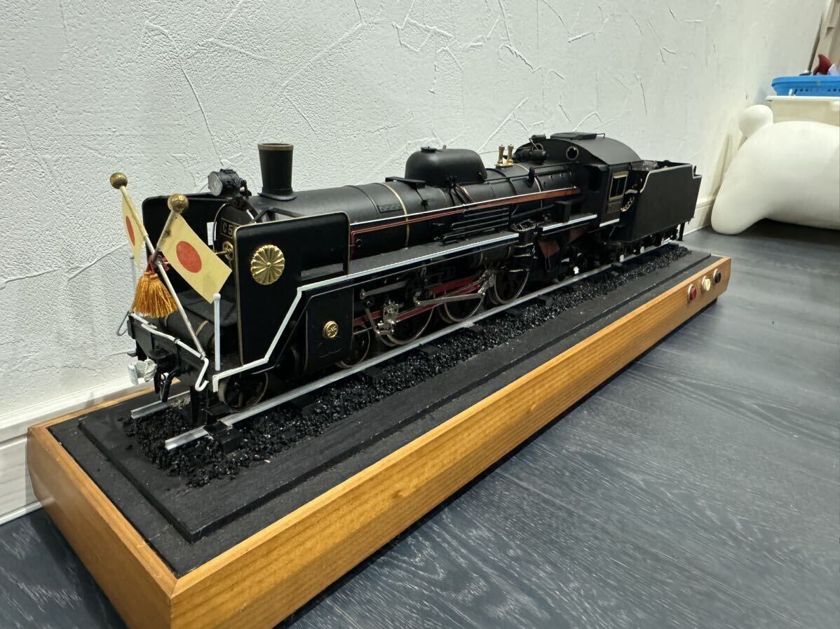Yahoo!オークション - 希少 お召列車 C57型 C571 大型 鉄道模型 蒸気機