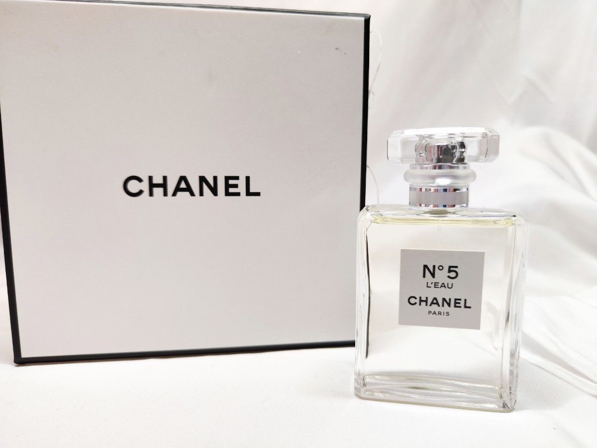 ほぼ未使用】CHANEL シャネル No5 L'EAU ロー オードゥトワレット 50ml