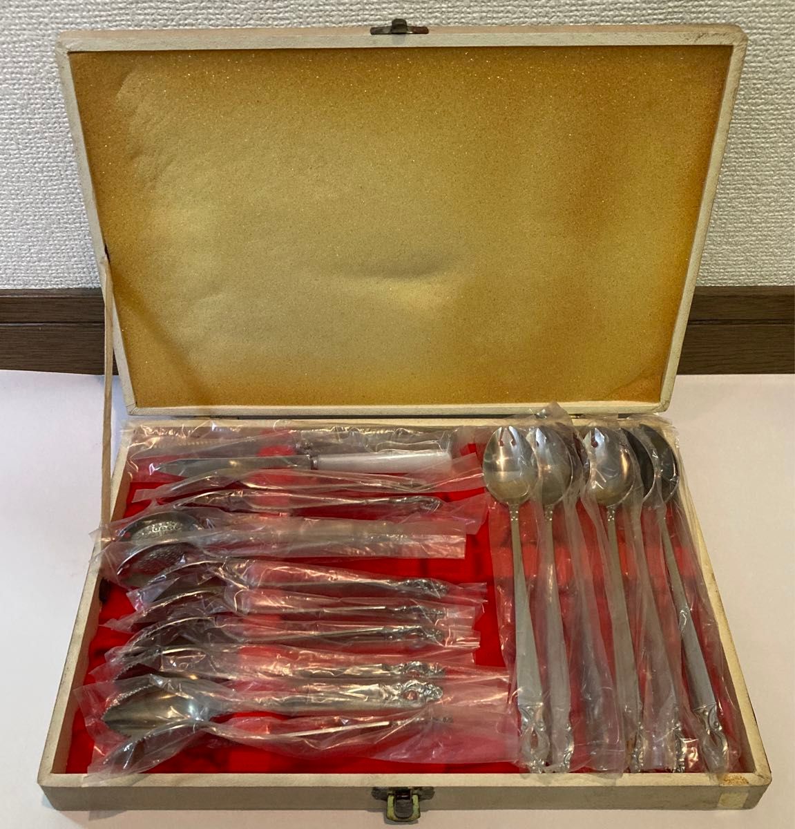 新品未使用】AZUMA アズマ ステンレスカトラリーセット スプーンセット