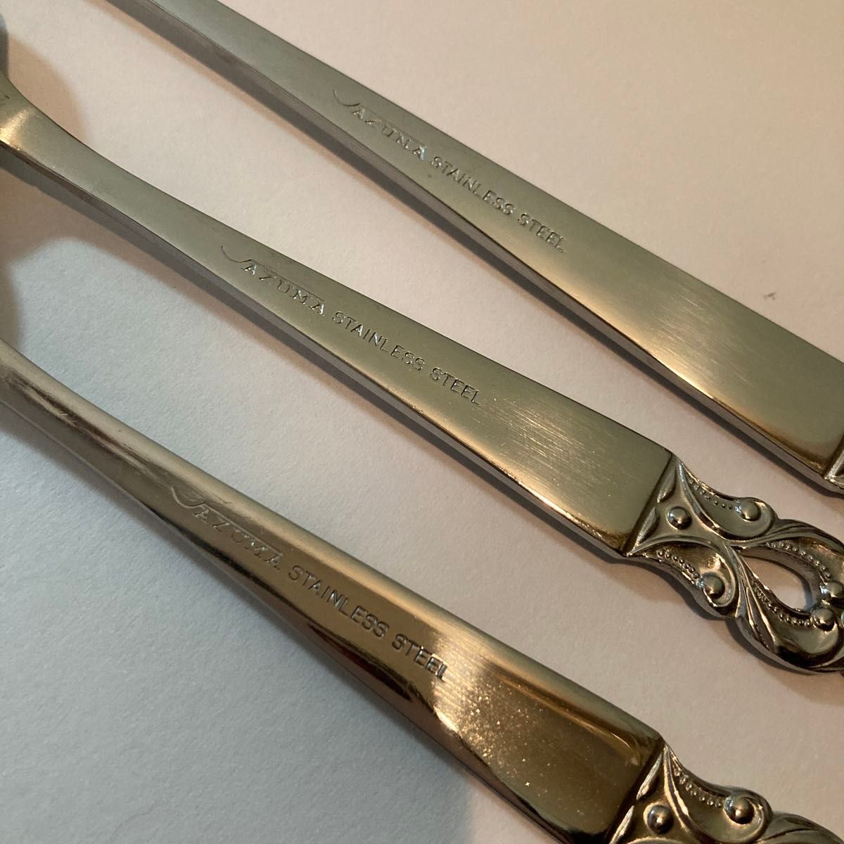 新品未使用】AZUMA アズマ ステンレスカトラリーセット スプーンセット