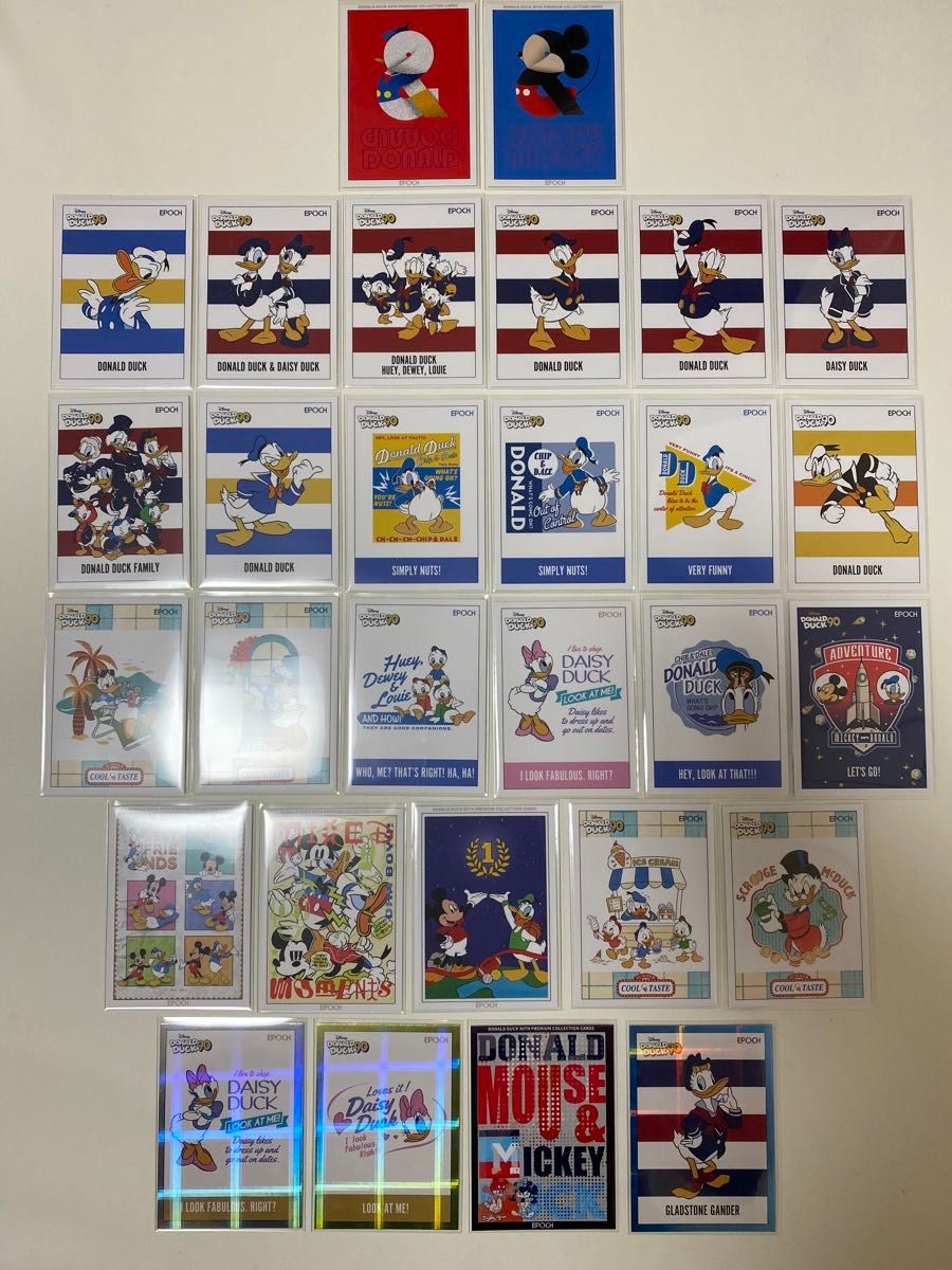 EPOCH エポック ドナルドダック90周年プレミアムコレクションカード