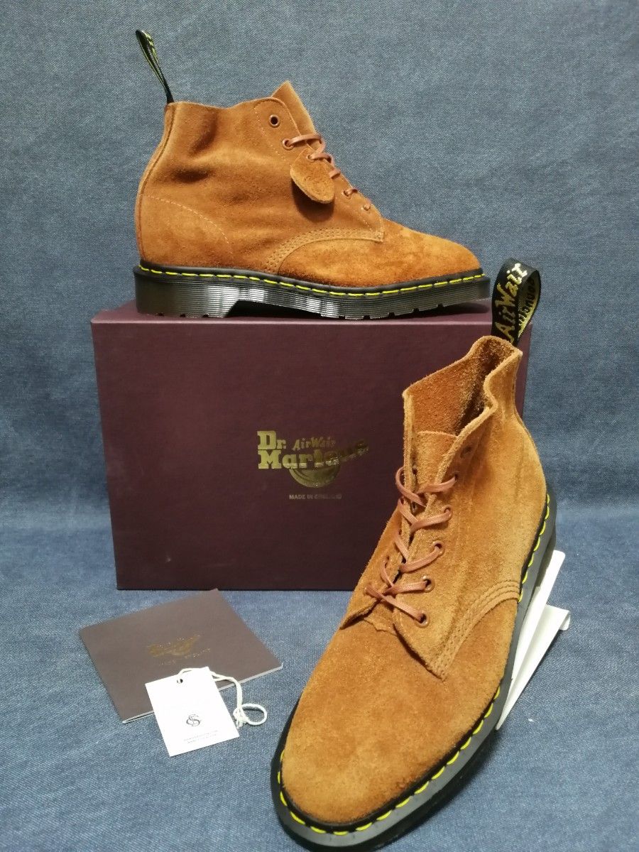 イングランド製 新品・メンズ 【ドクターマーチン】スエード