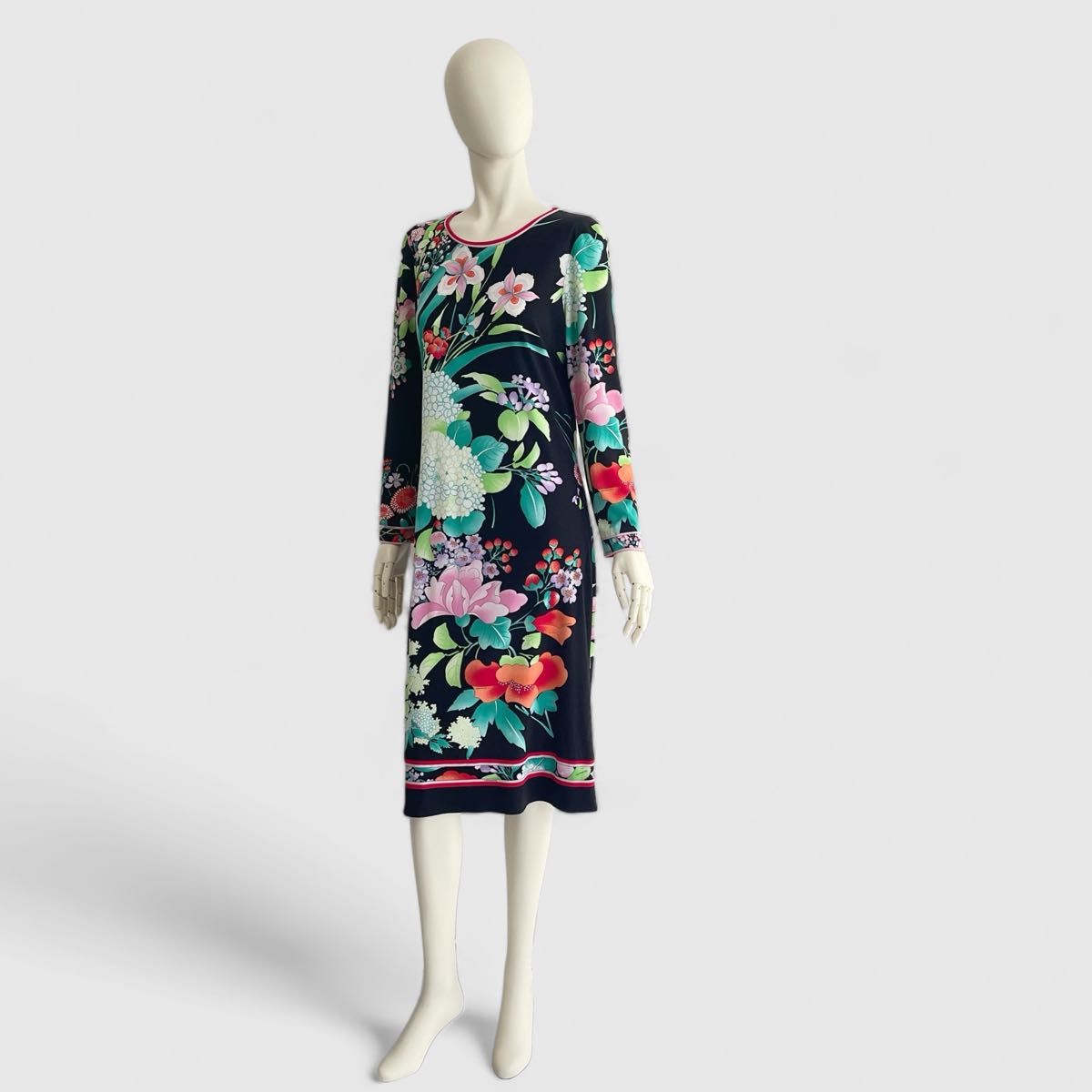 LEONARD レオナール ワンピース 花柄｜Yahoo!フリマ（旧PayPayフリマ）