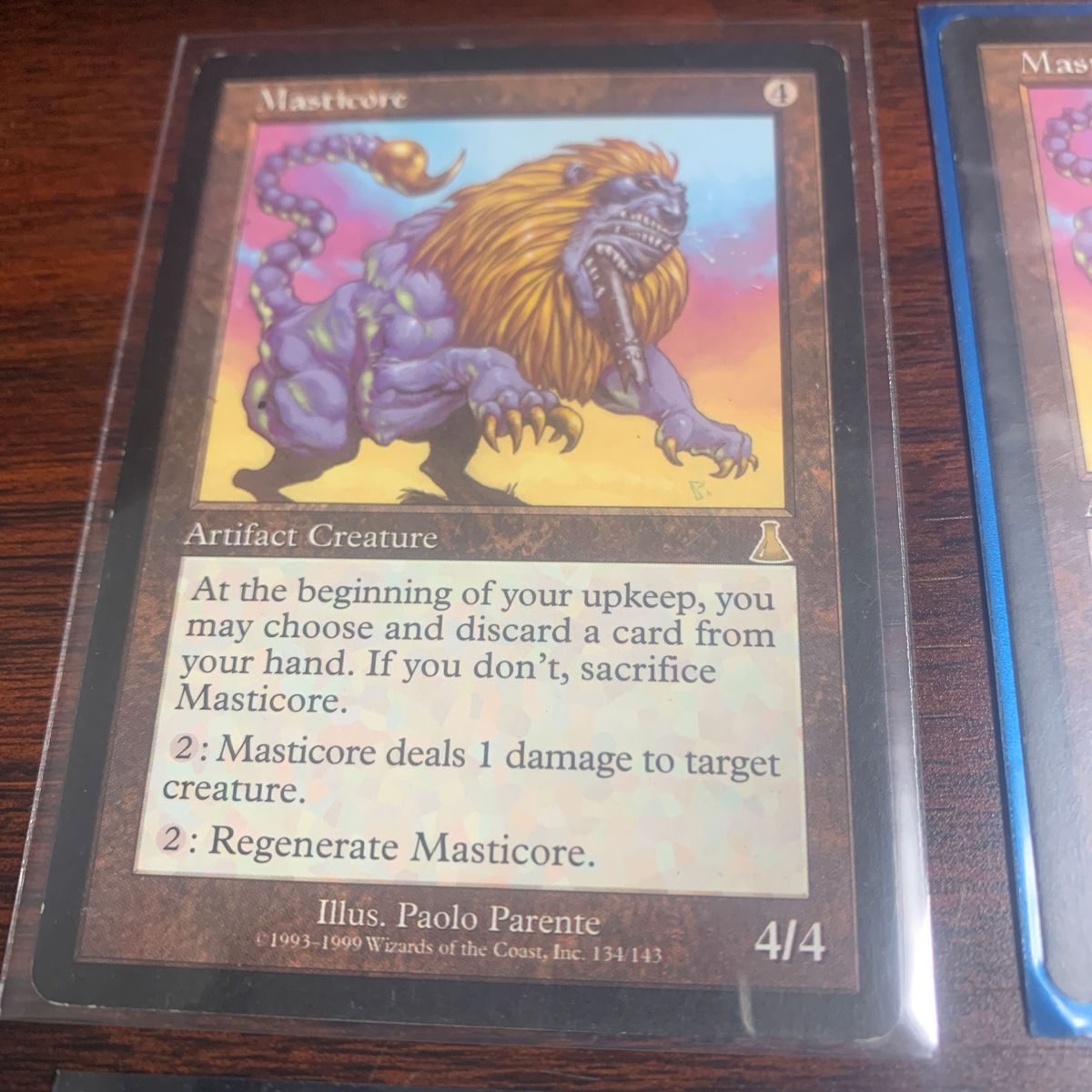 MTG マスティコアfoil 再録禁止ENGLISH