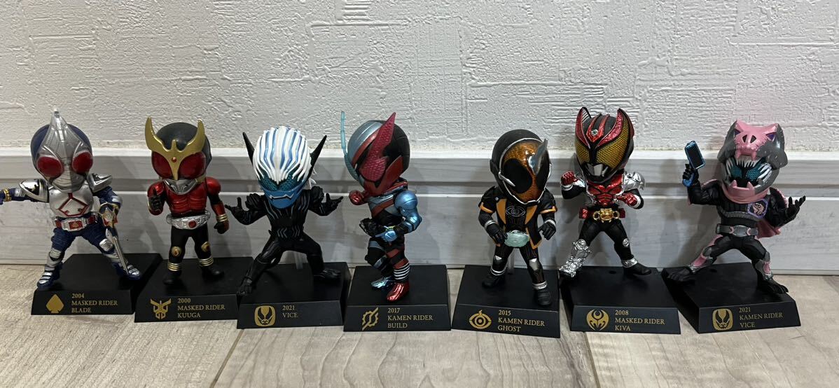 仮面ライダー デフォルメ フィギュア くじ まとめ セット 難あり